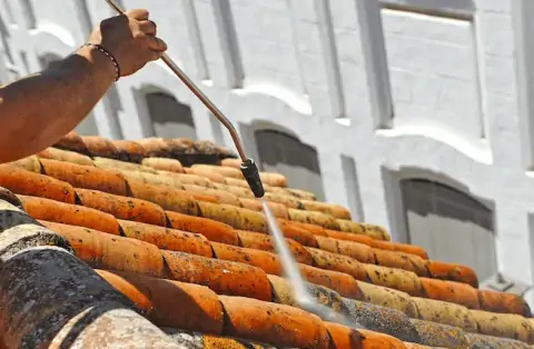 Nettoyage de toitures - Héloup